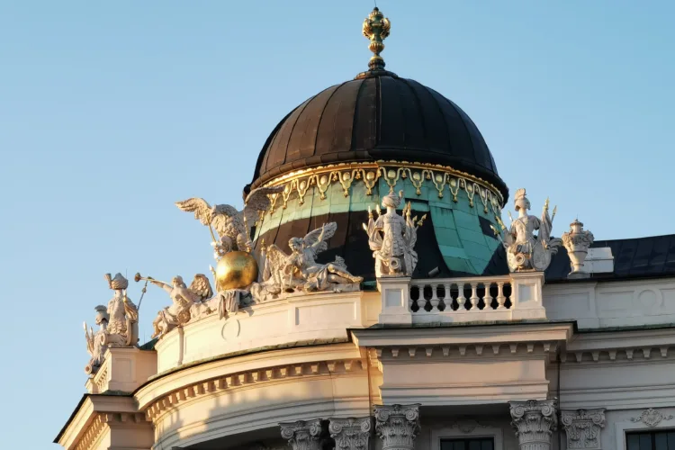 barocke Gebäudekuppel der Hofburg